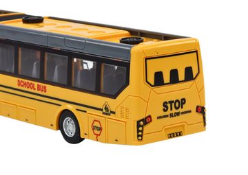 LEAN Toys Spielzeug-Auto RC Bus Gelenkbus Ferngesteuert Schulbus Spielzeug Lichter Leuchten