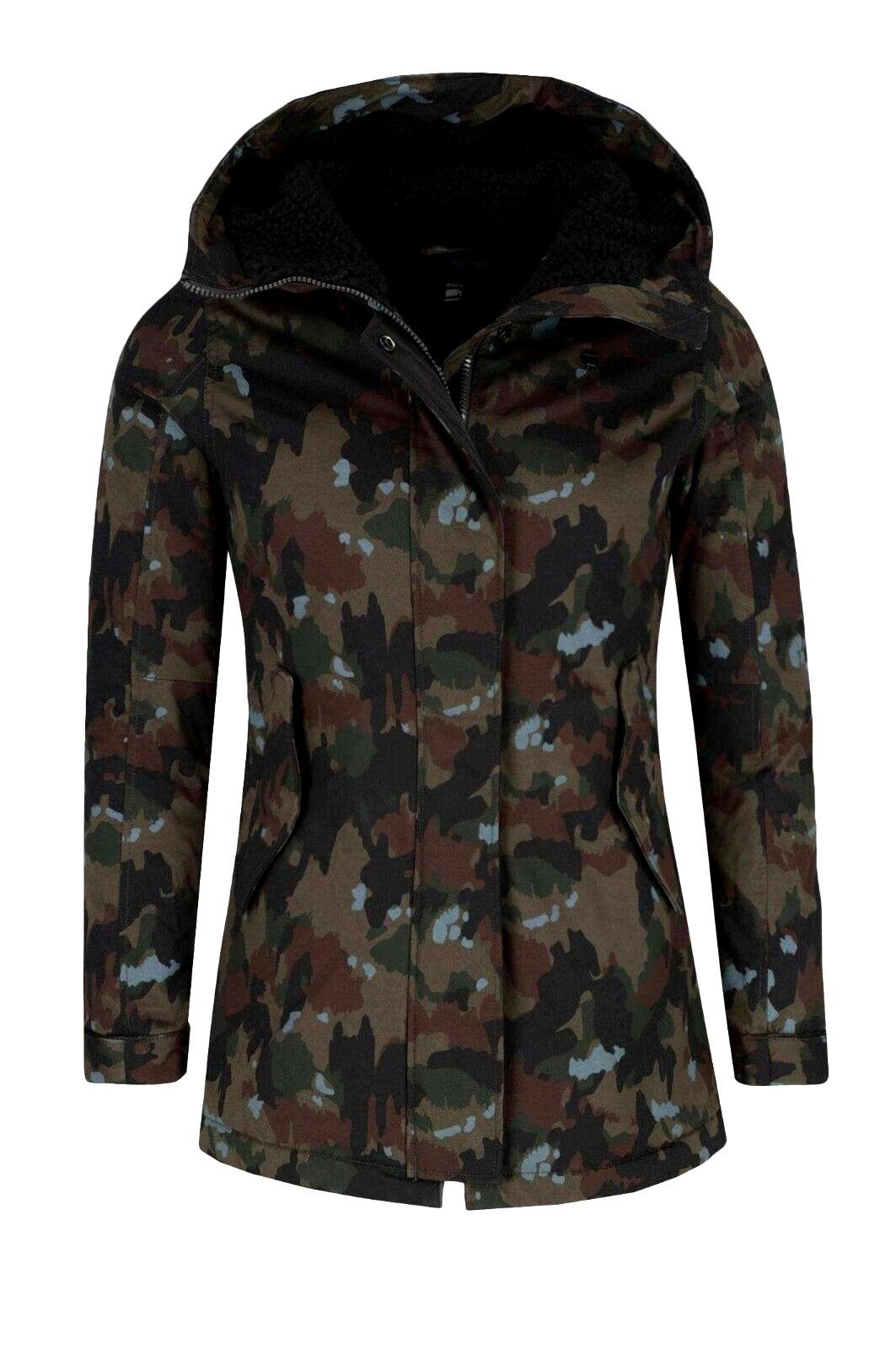 G-STAR Parka G-Star Damen Jacke, G-Star Raw Rovic Slim Padded Teddy Damen Jacke