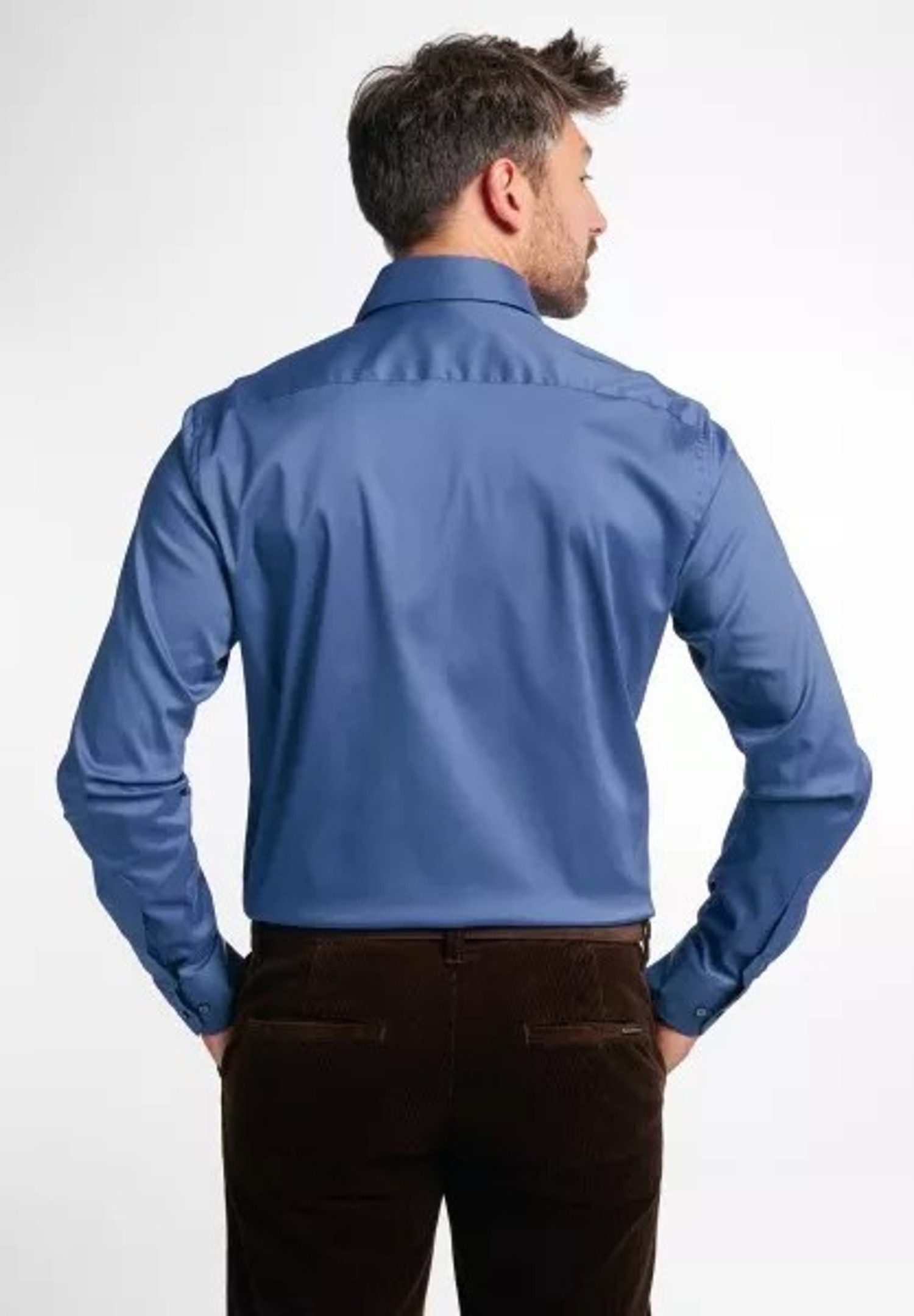 Eterna Langarmhemd 3377, ETERNA, unifarbenes PERFORMANCE günstig online kaufen