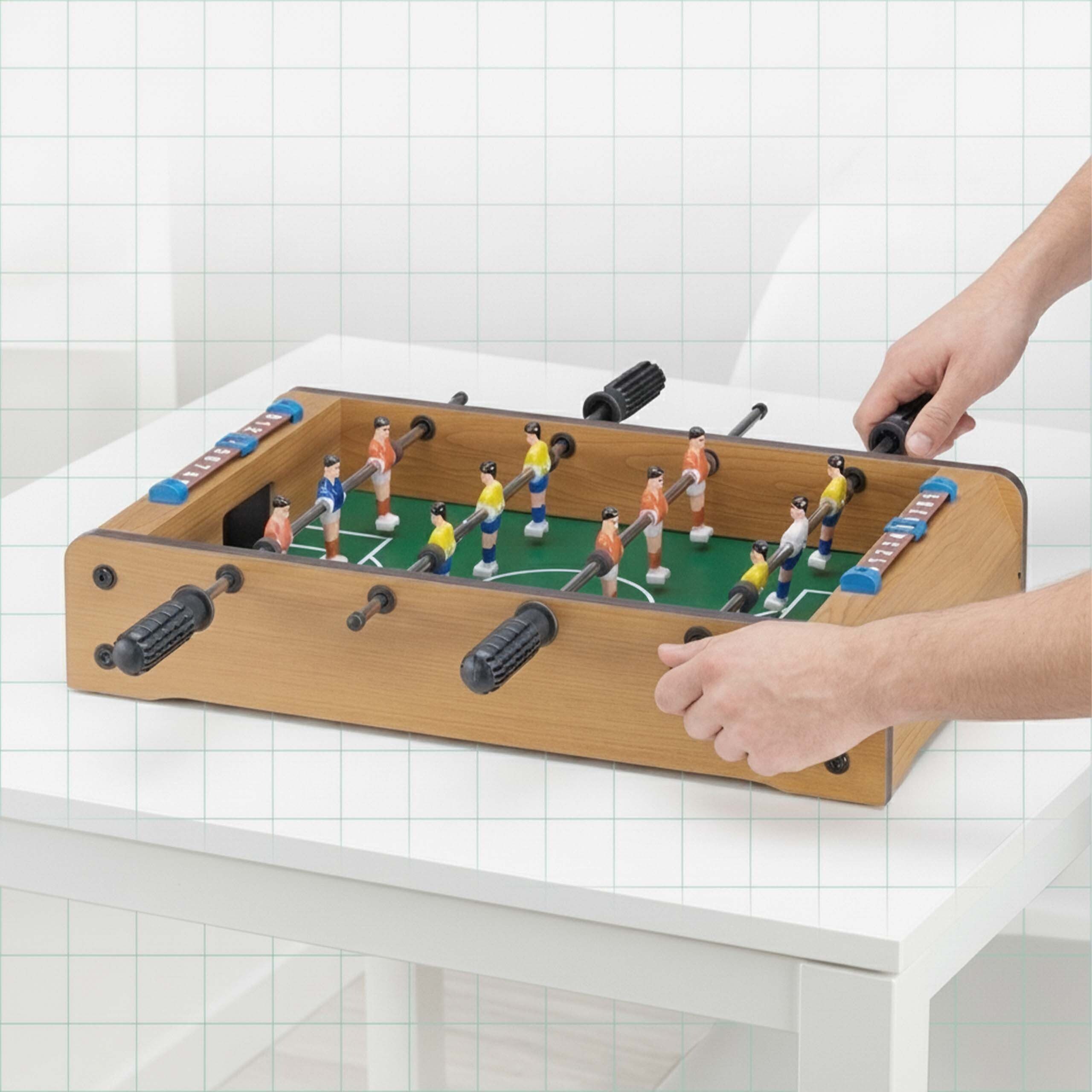 relaxdays Tischfußballspiel Tischkicker
