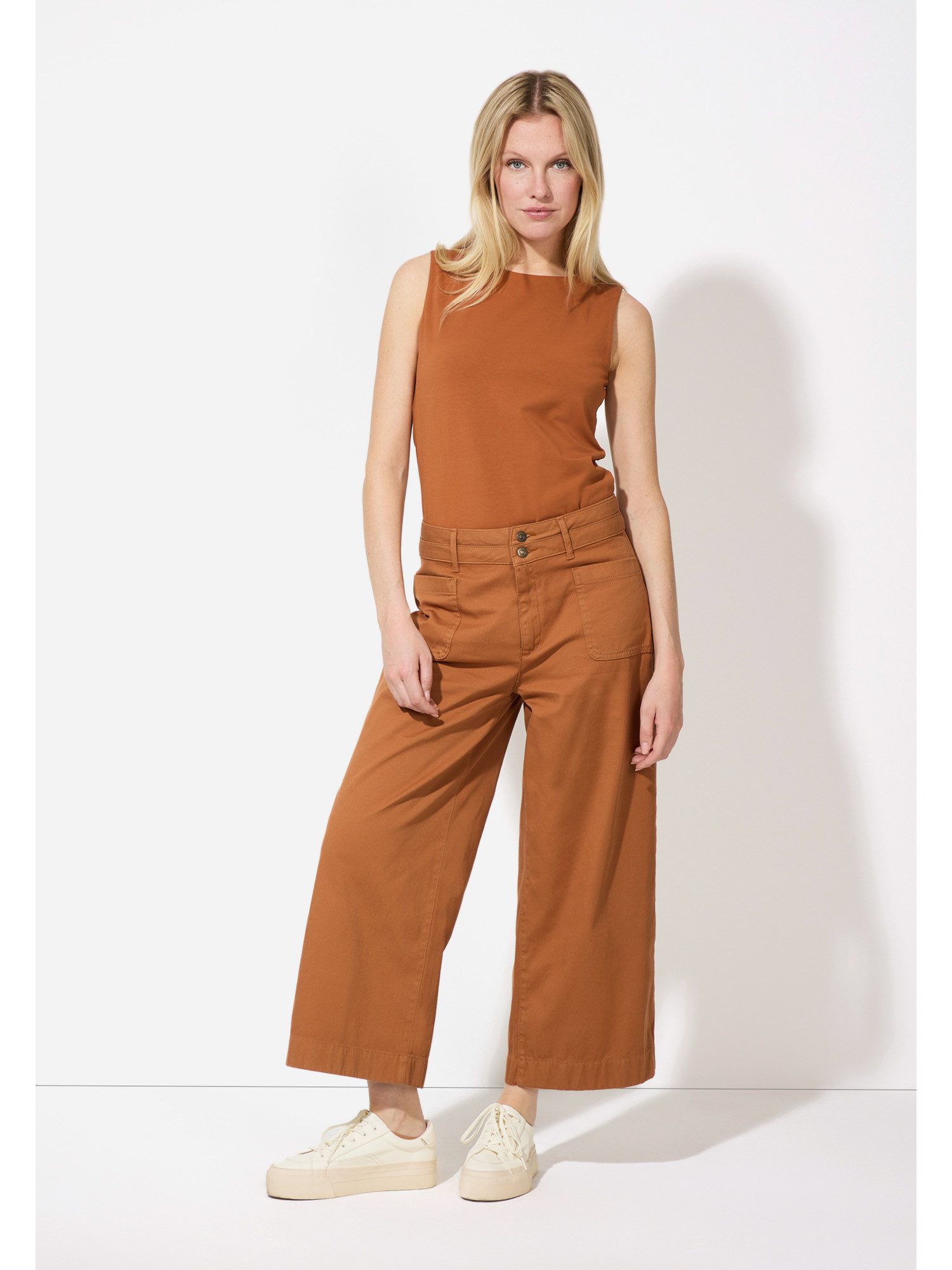 MORE&MORE Rüschenbluse Jeansbluse günstig online kaufen