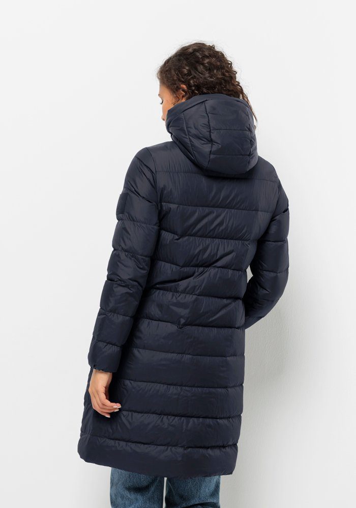 Daunenmantel Wolfskin Jack W night-blue COAT LENAUPLATZ