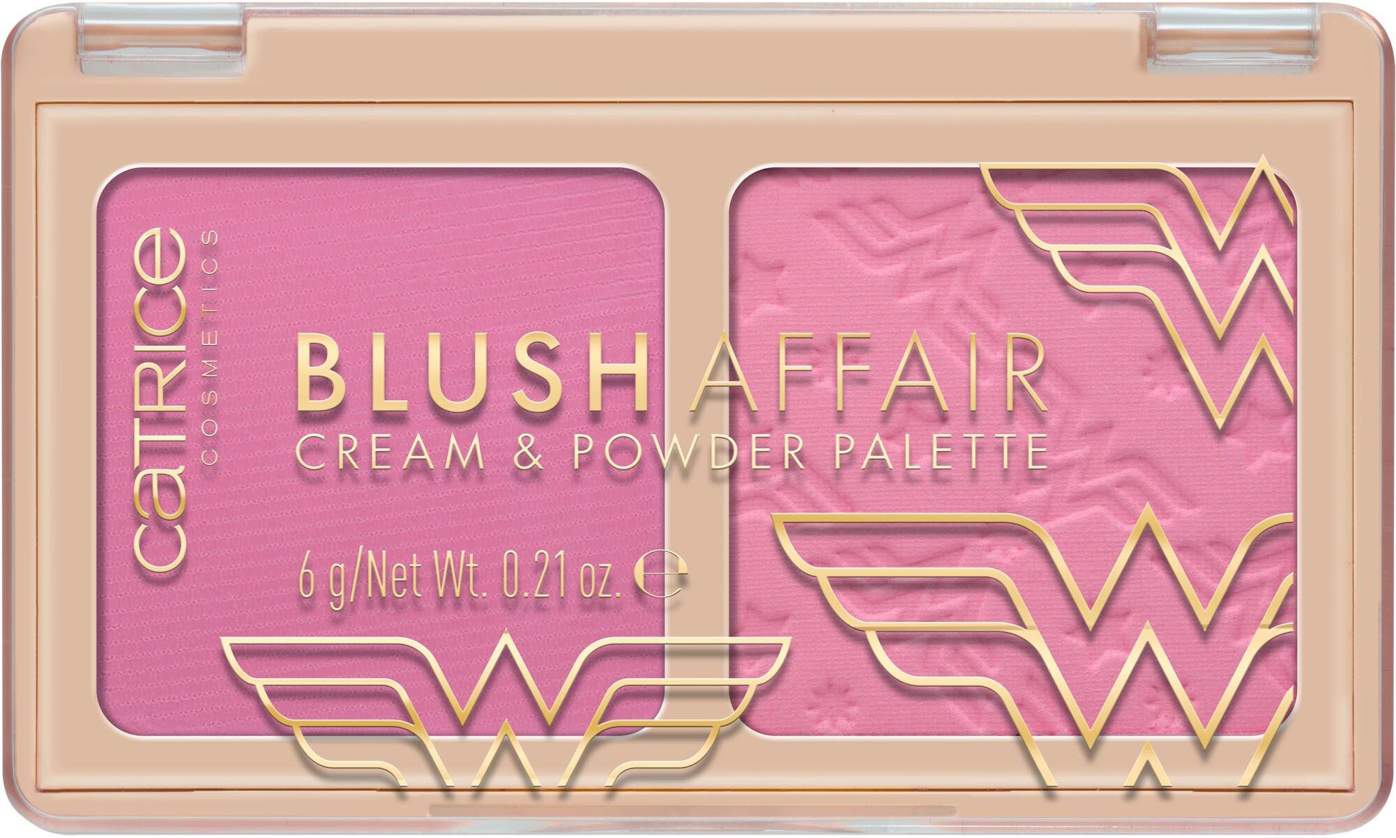 Rouge-Palette Wonder Woman Blush Affair Cream & Powder Palette