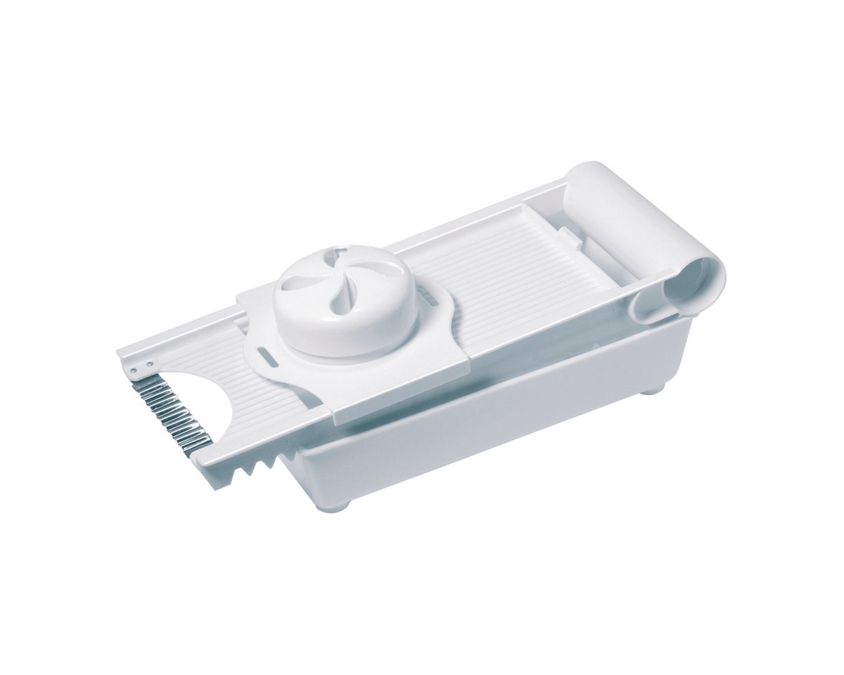 EUROHOME Multireibe Multifunktionaler Gemüsehobel - Reibe mit Auffangbehälter, Edelstahl, (1-St., 7- teiliges Küchenreibe Set 22 cm), Salatschneider Karottenreibe Küchenhobel