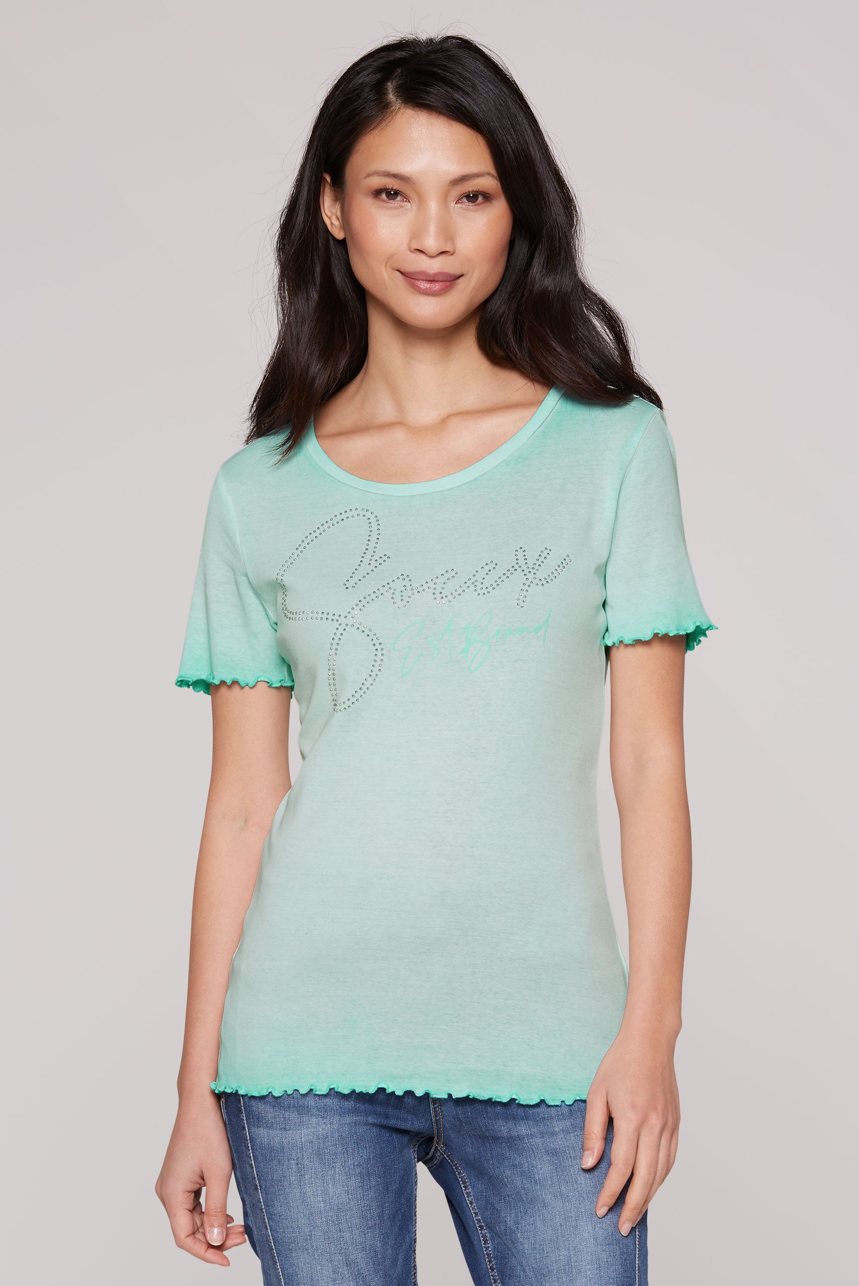 SOCCX T-Shirt SOCCX Basic Rippshirt mit günstig online kaufen