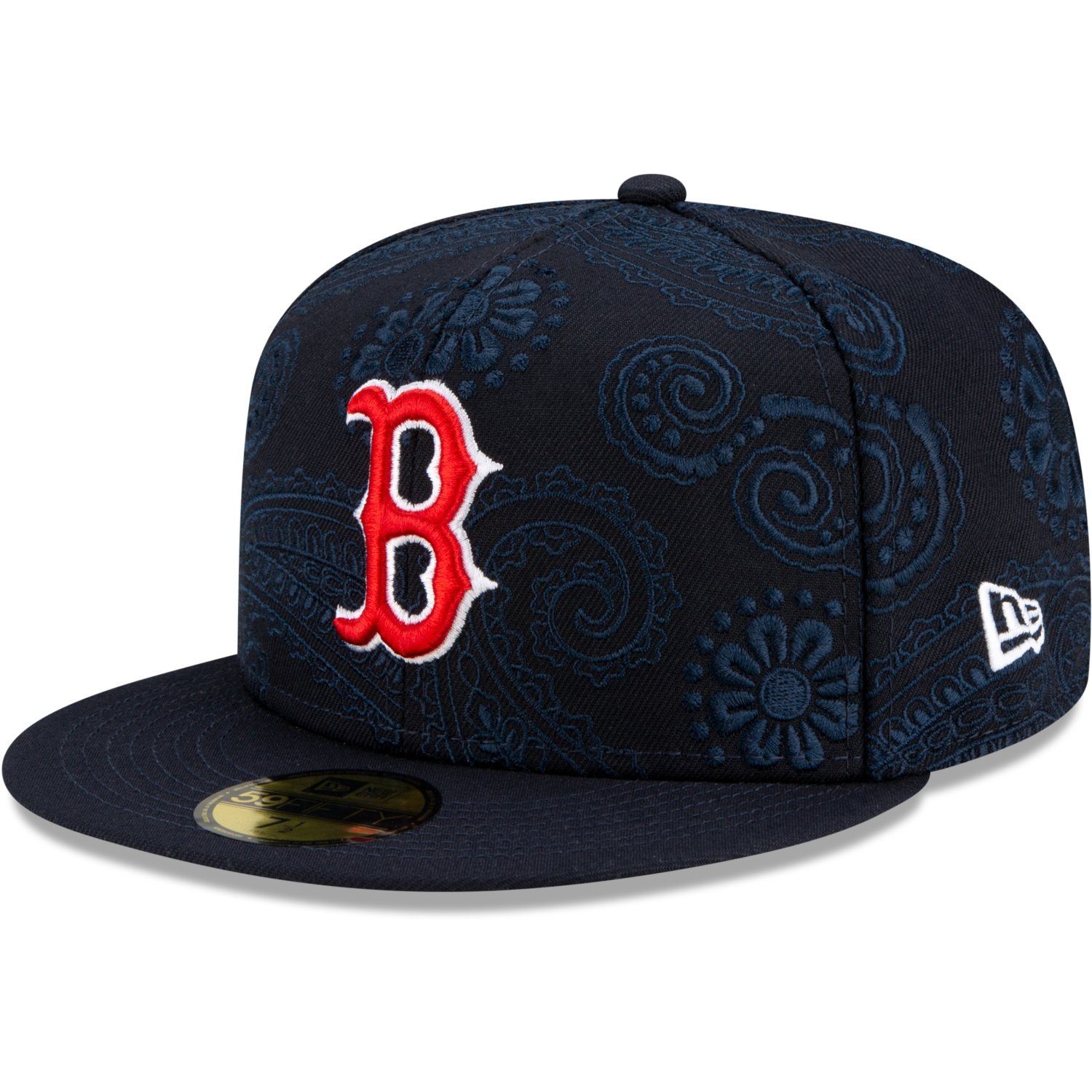 New Era Fitted Cap 59Fifty SWIRL PAISLEY Boston Red Sox
