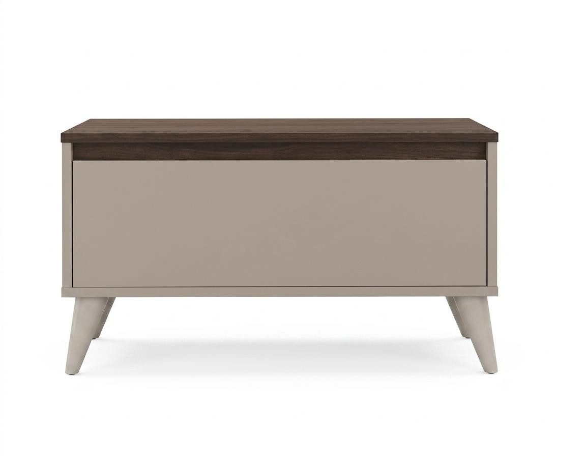 JVmoebel Couchtisch Braun-beiger rechteckiger Couchtisch Wohnzimmertisch modern, Made in Europa