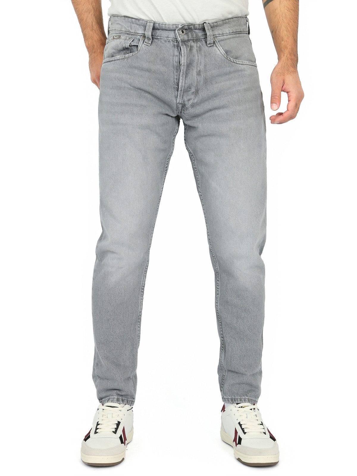 Pepe Jeans Tapered-fit-Jeans Reguläre, zulaufende Beinpartie - Callen UG5 - günstig online kaufen
