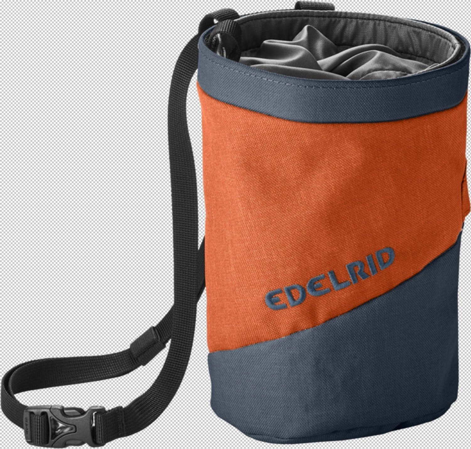 Edelrid Beuteltasche Chalk Bag Splitter Twist safran