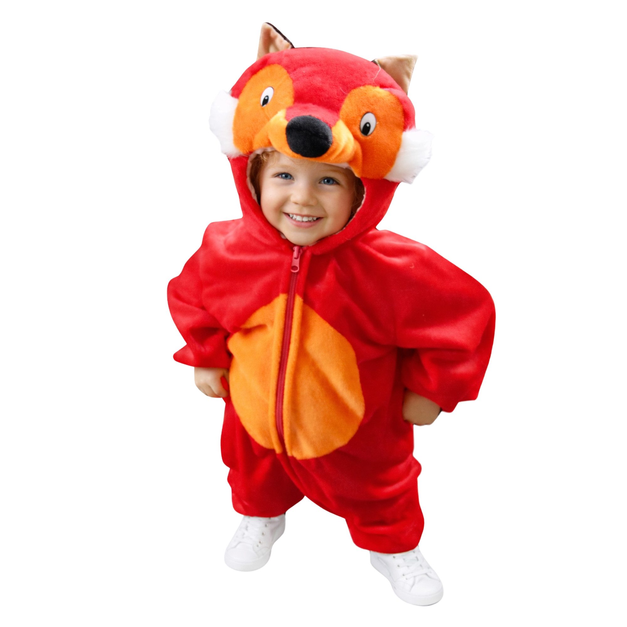 Ikumaal Kostüm Fuchs Kostüm-e, F21, Kind-er, Fasching Karneval Fasnacht - Größe: