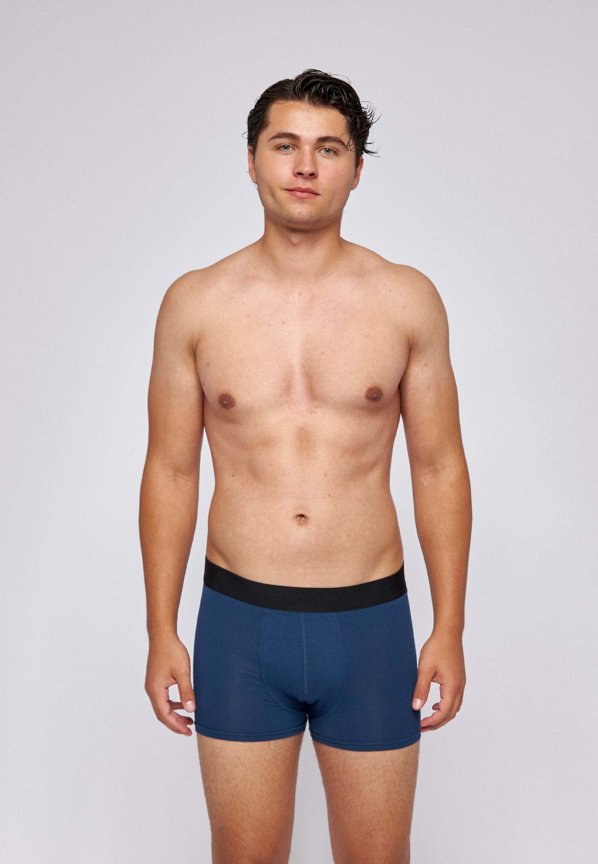 SNOCKS Boxershorts Enge Pants Herren Unterhose ohne Logo (6-St) aus Bio-Bau günstig online kaufen