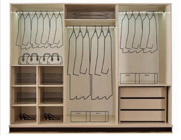 JVmoebel Schlafzimmer-Set Bett Nachttisch Kleiderschrank 4 tlg Set Design Modern Luxus Betten