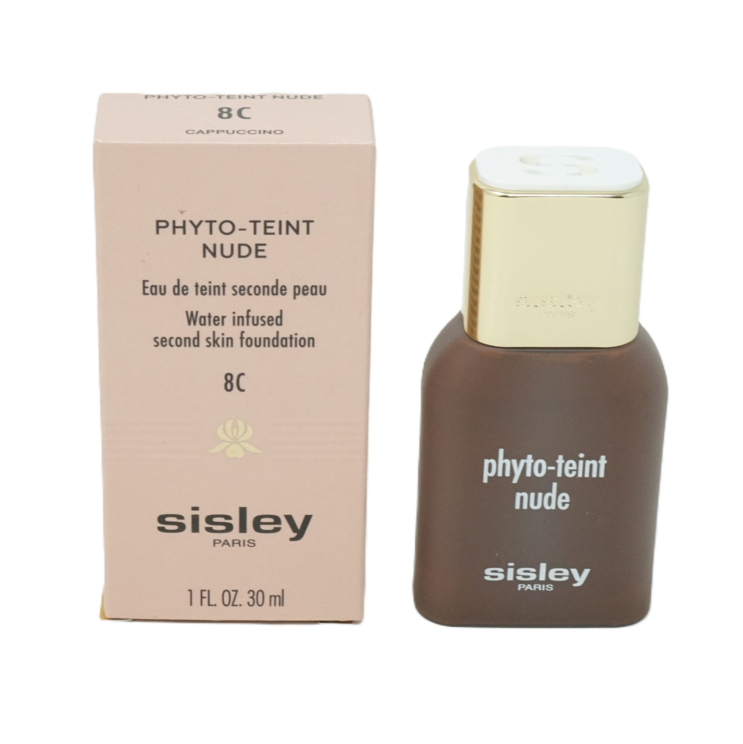 sisley Foundation Sisley Phyto Teint Nude eau de Teint Foundation 30ml 8C Cappuccino