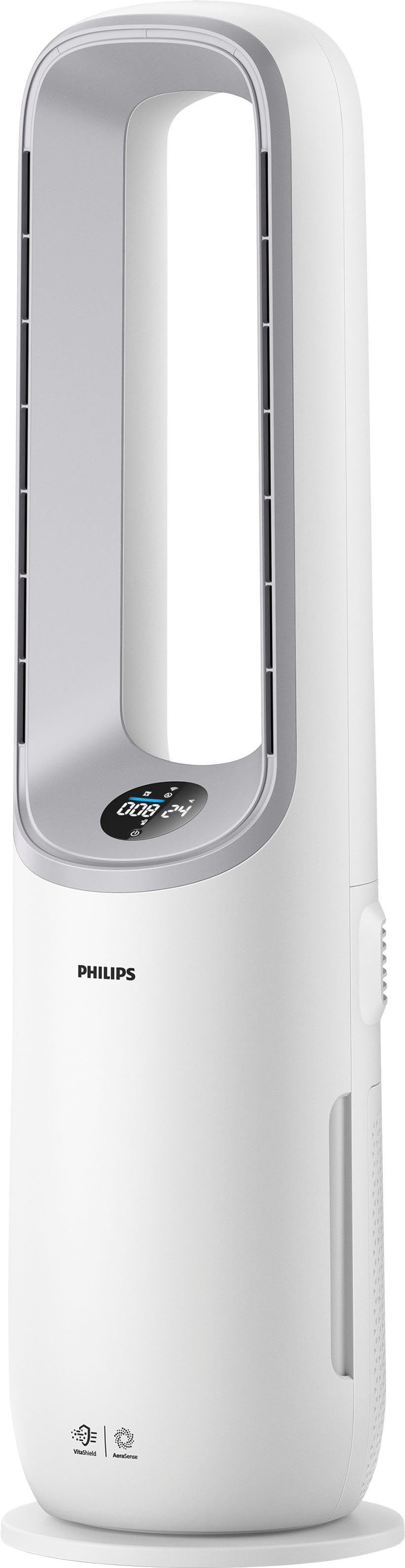 Philips Luftreiniger AMF765/10 Air Performer, 2-in-1 Reinigen & Kühlen, für 70 m² Räume, für Allergiker geeignet