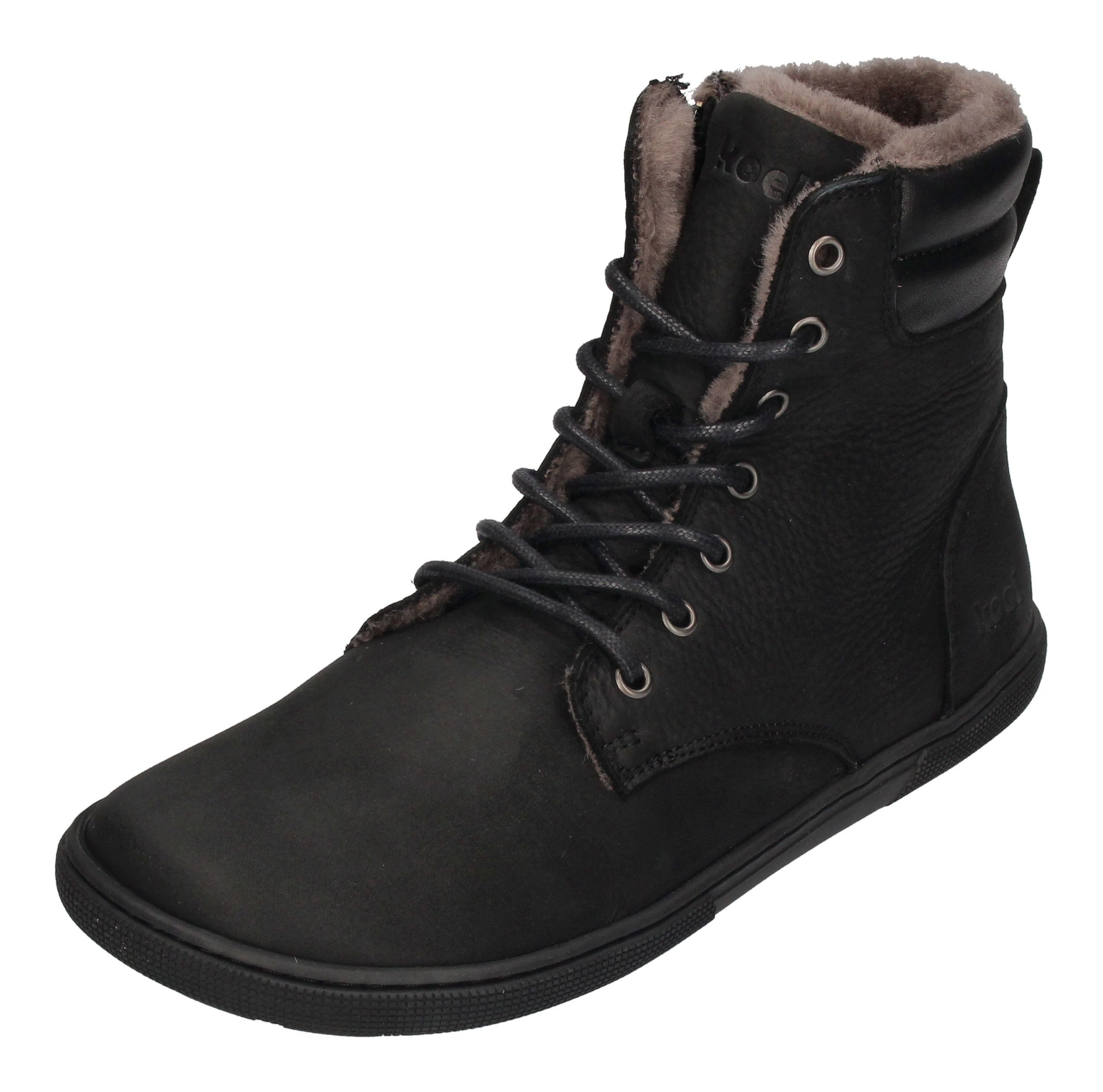 KOEL FLORENCE LAMBWOOL Barfußschuh Black