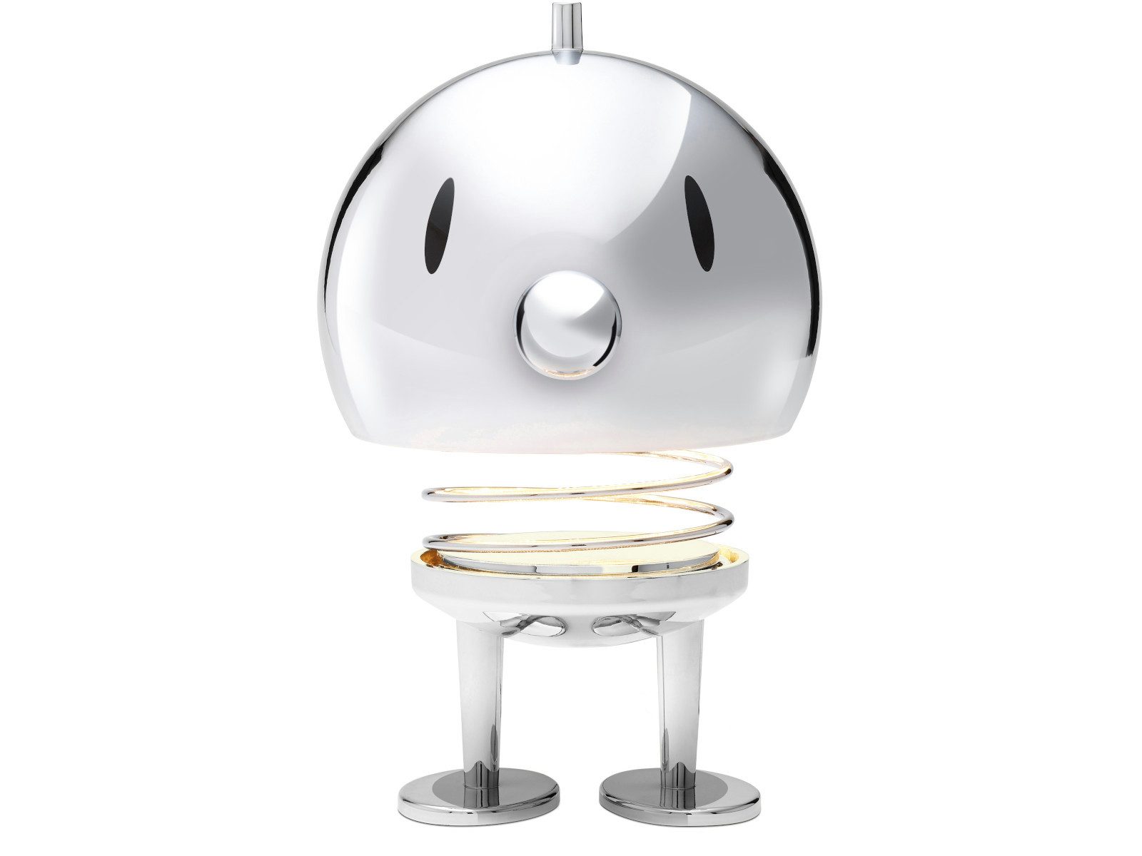 HOPTIMIST LED-Dekofigur LED Lampe XL Chrome 23cm günstig online kaufen