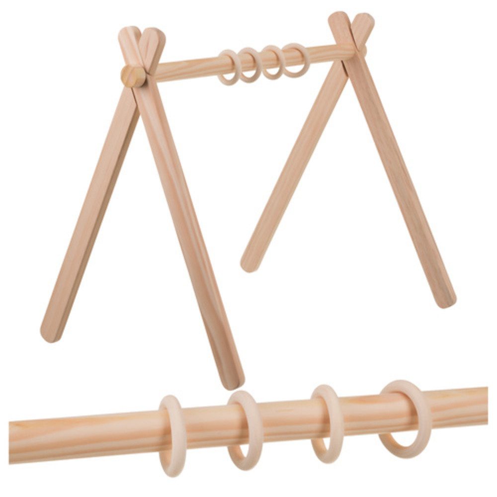 KRUZZEL Halterung Spielbogen Greifspiel, (Spar-Set, 1-tlg)