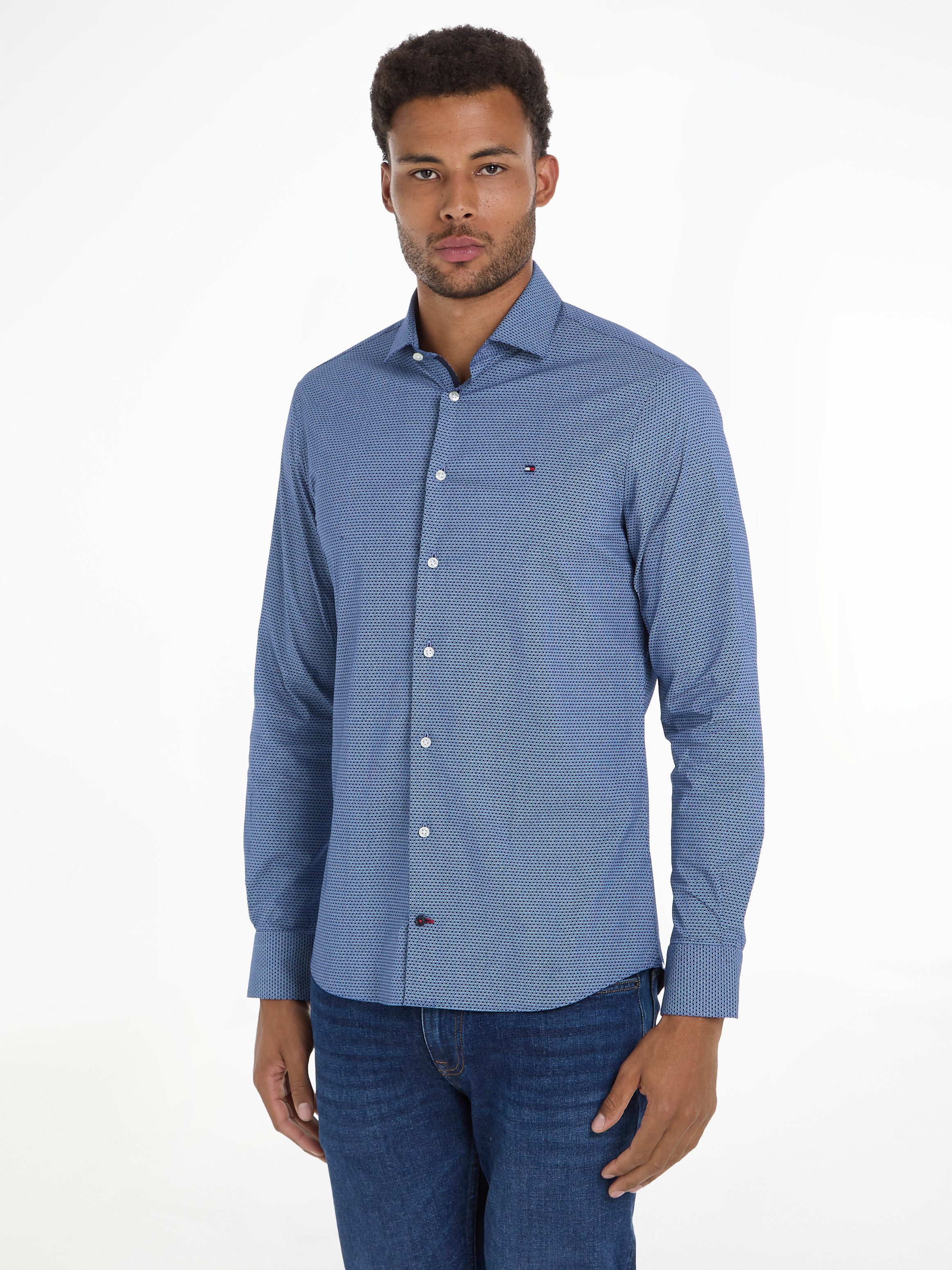 Tommy Hilfiger Businesshemd CL STRETCH GEO günstig online kaufen