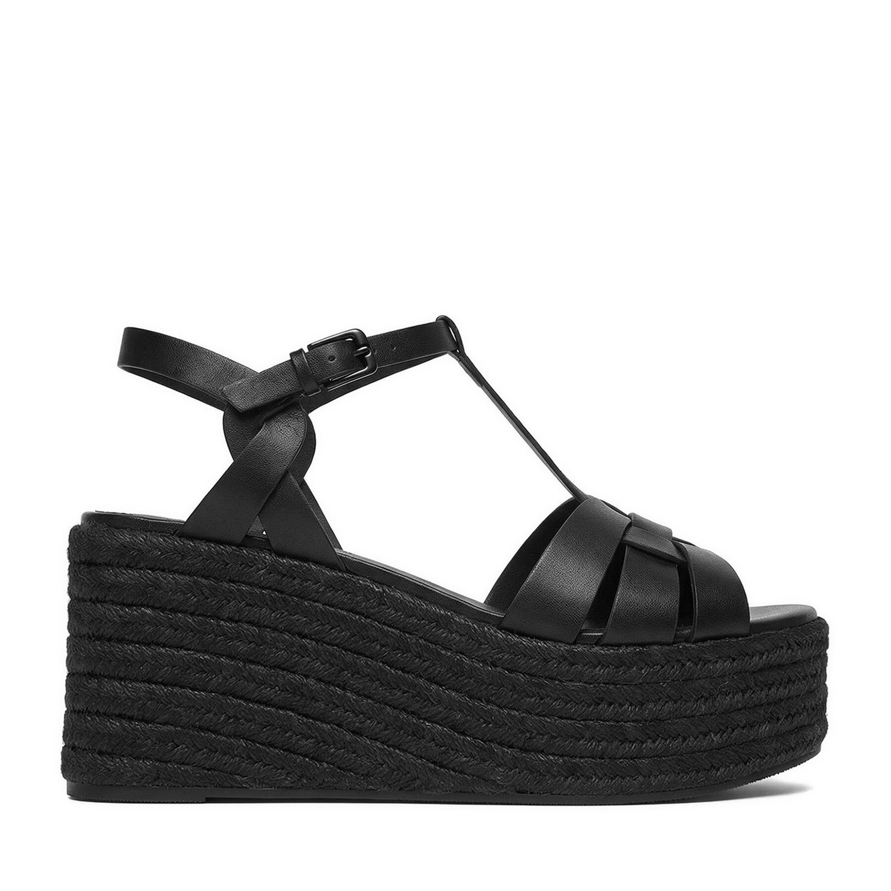 Badura Badura Damen-Espadrilles Schwarz Espadrille