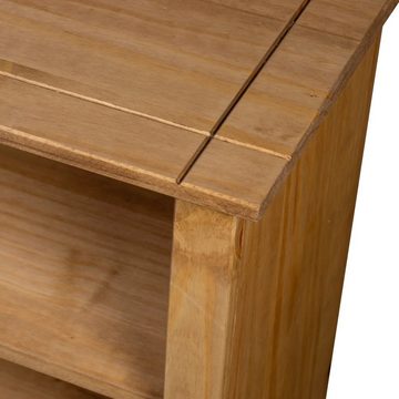 furnicato Bücherregal 80 x 35 x 110 cm Massivholz Panama-Kiefer