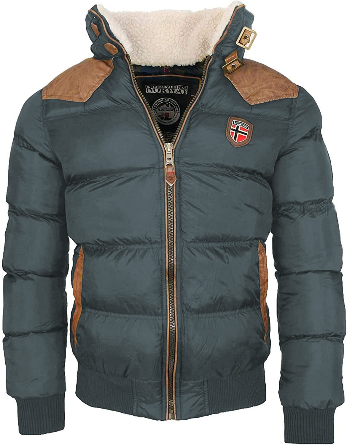 Geographical Norway Winterjacke Herren Outdoor Jacke brabramovitch new (Packung, 1-St., S Bis 7XL) Gefüttert