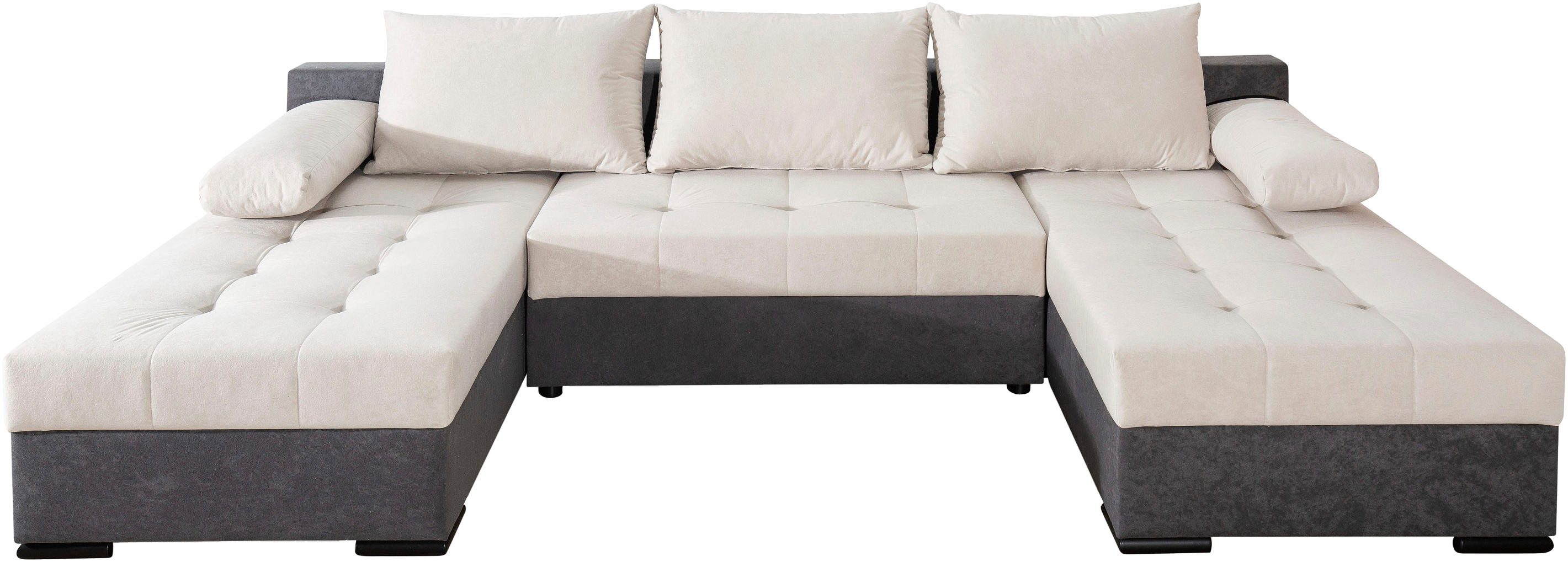 COLLECTION AB Wohnlandschaft Josy U-Form, B: günstig online kaufen