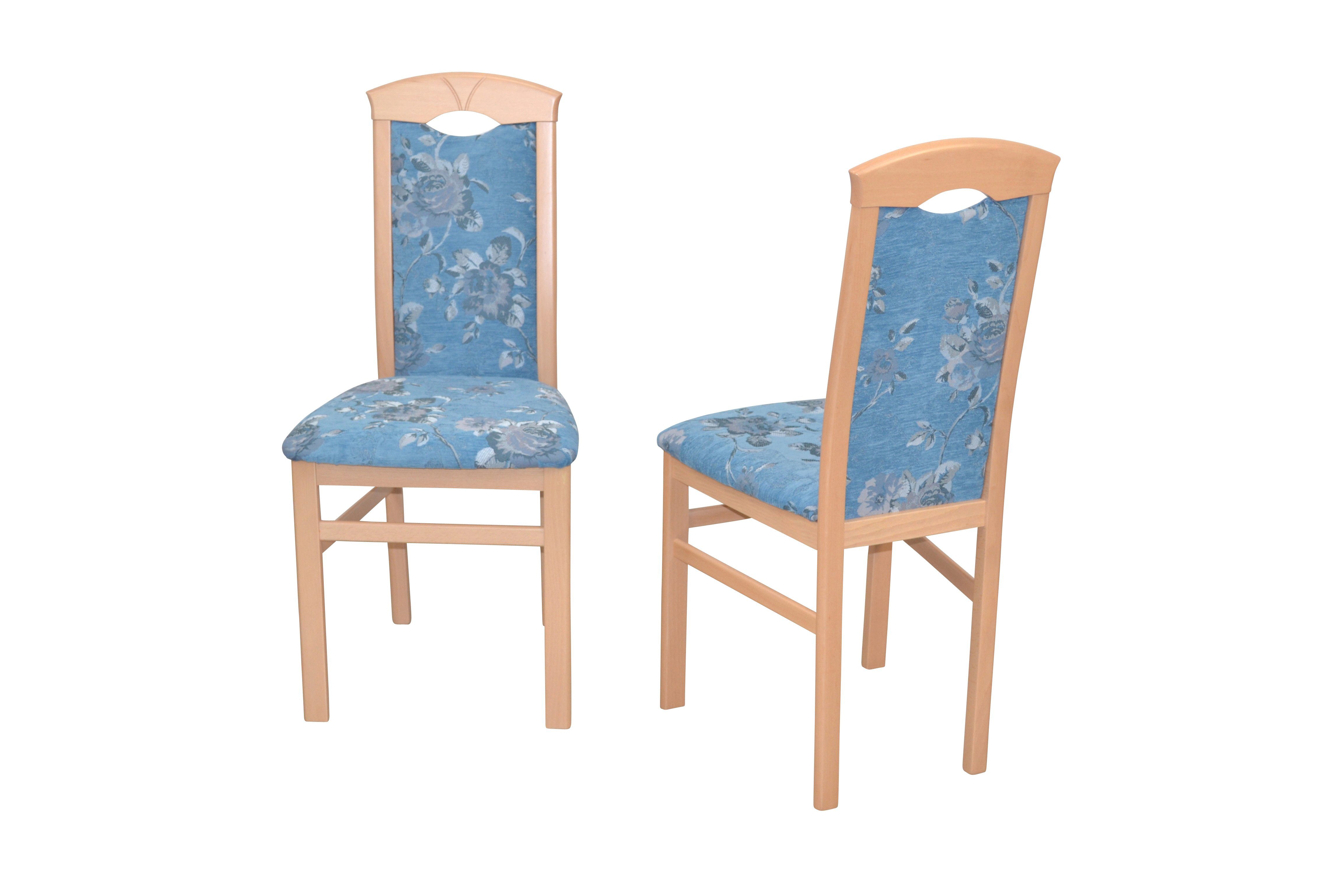 blau I, 4tlg-Set), (Spar-Set, mit Gasdruckfedern Sitzflächen hochwertigen der Alice Eckbank moebel-direkt-online Eckbankgruppe