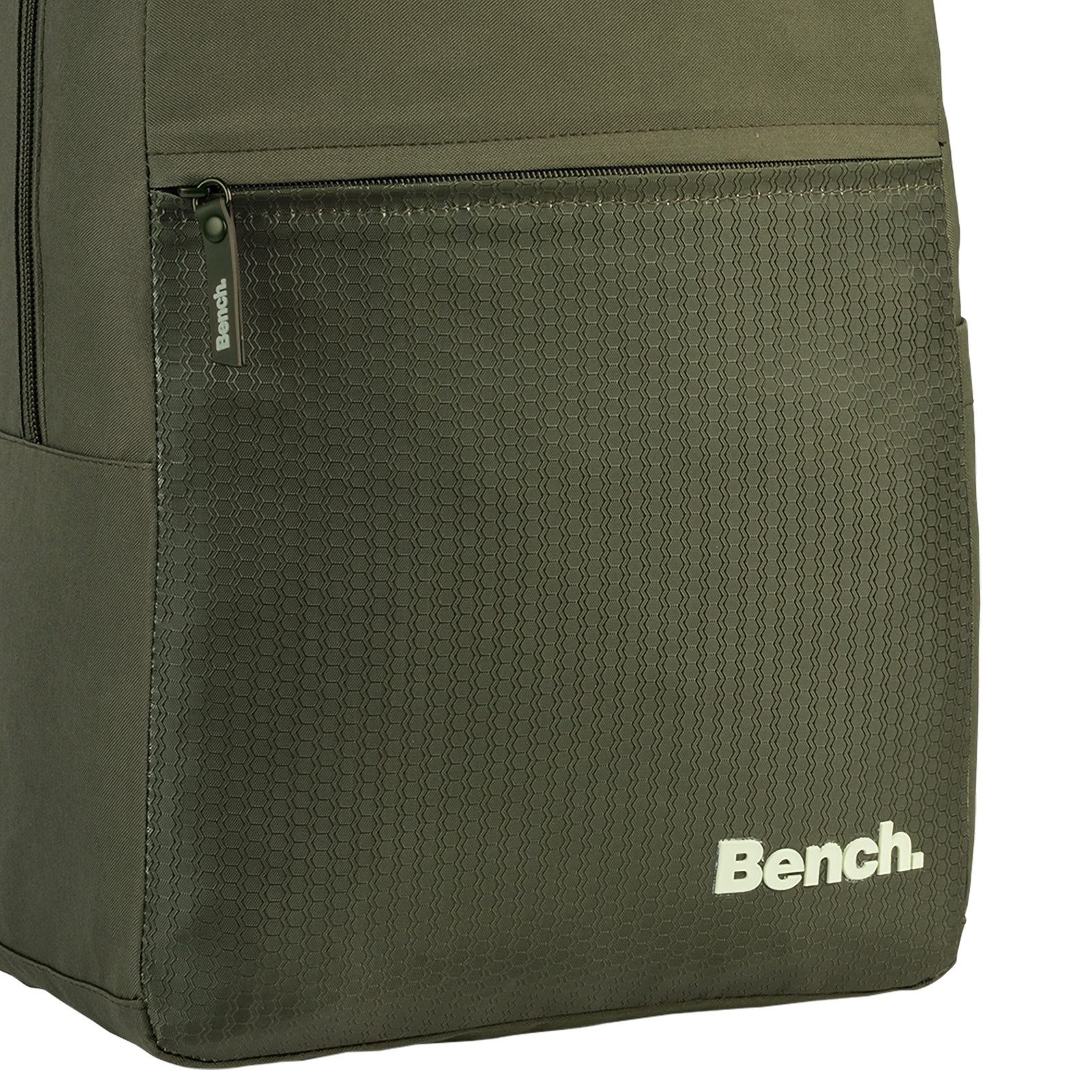 Bench. Rucksack Bench Rucksack grün olivgrün Polyester, Herren Freizeitrucksack Polyester, grün, olivgrün ca. 14cm hoch