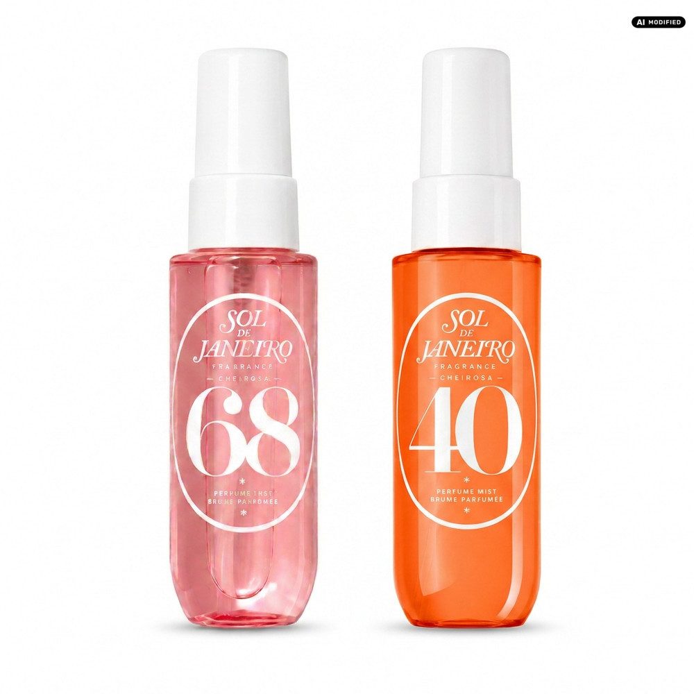 Sol de Janeiro Gesichts- und Körperspray Sol de Janeiro Cheirosa 68 und Cheirosa 40 Duft Duo, Zwei ergänzende Hair und Body Mists in praktischer Travel Size