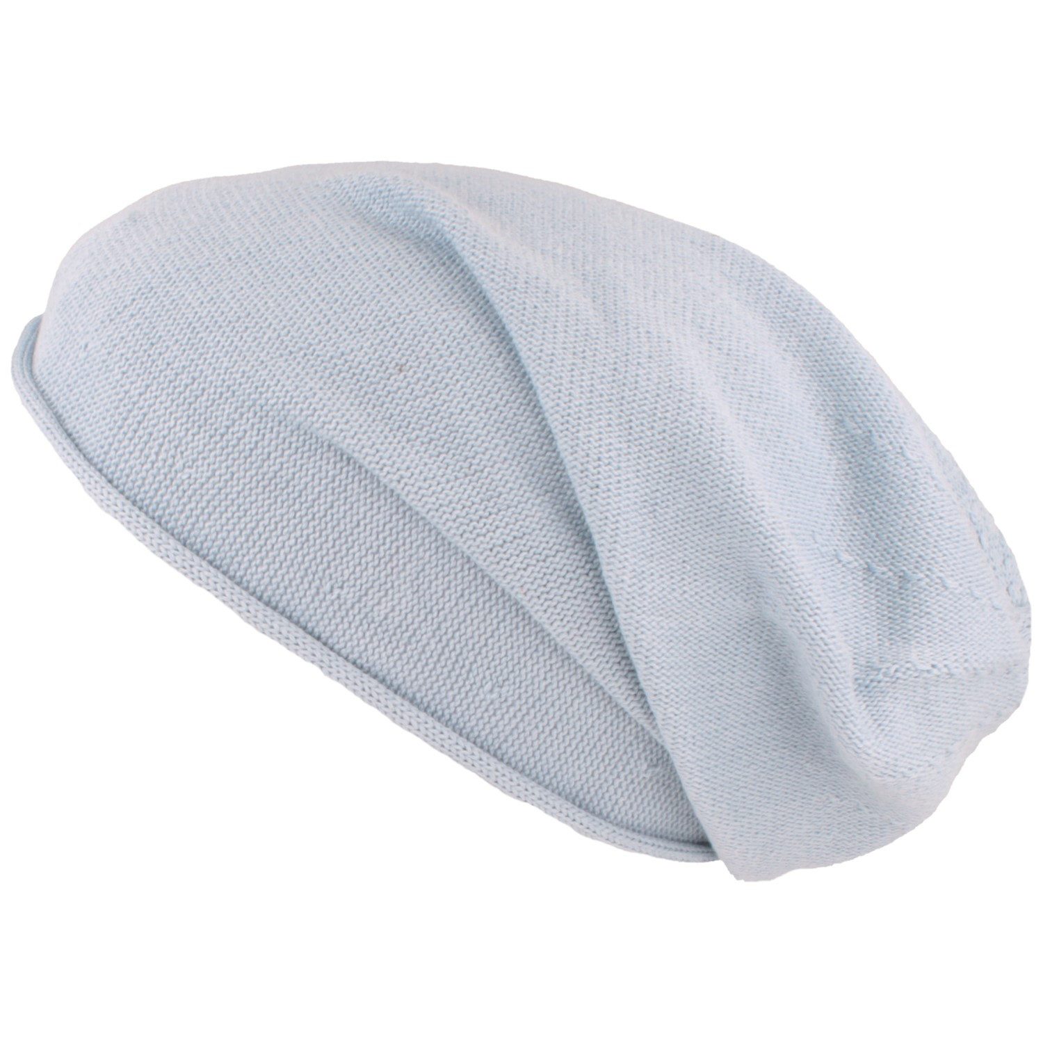 Kopka Strickmütze Unifarbene Beanie aus 100% Baumwolle