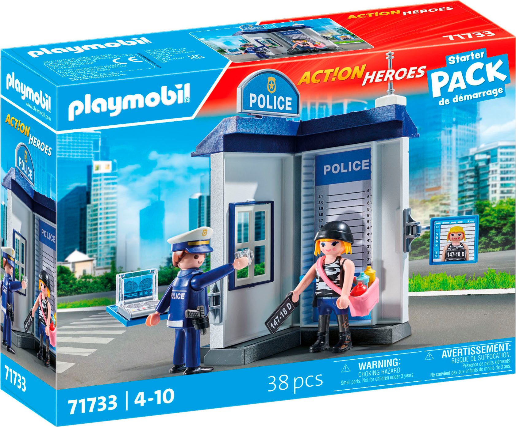 Playmobil® Polizei Ermittlungszimmer (71733), Playmobil Action günstig online kaufen