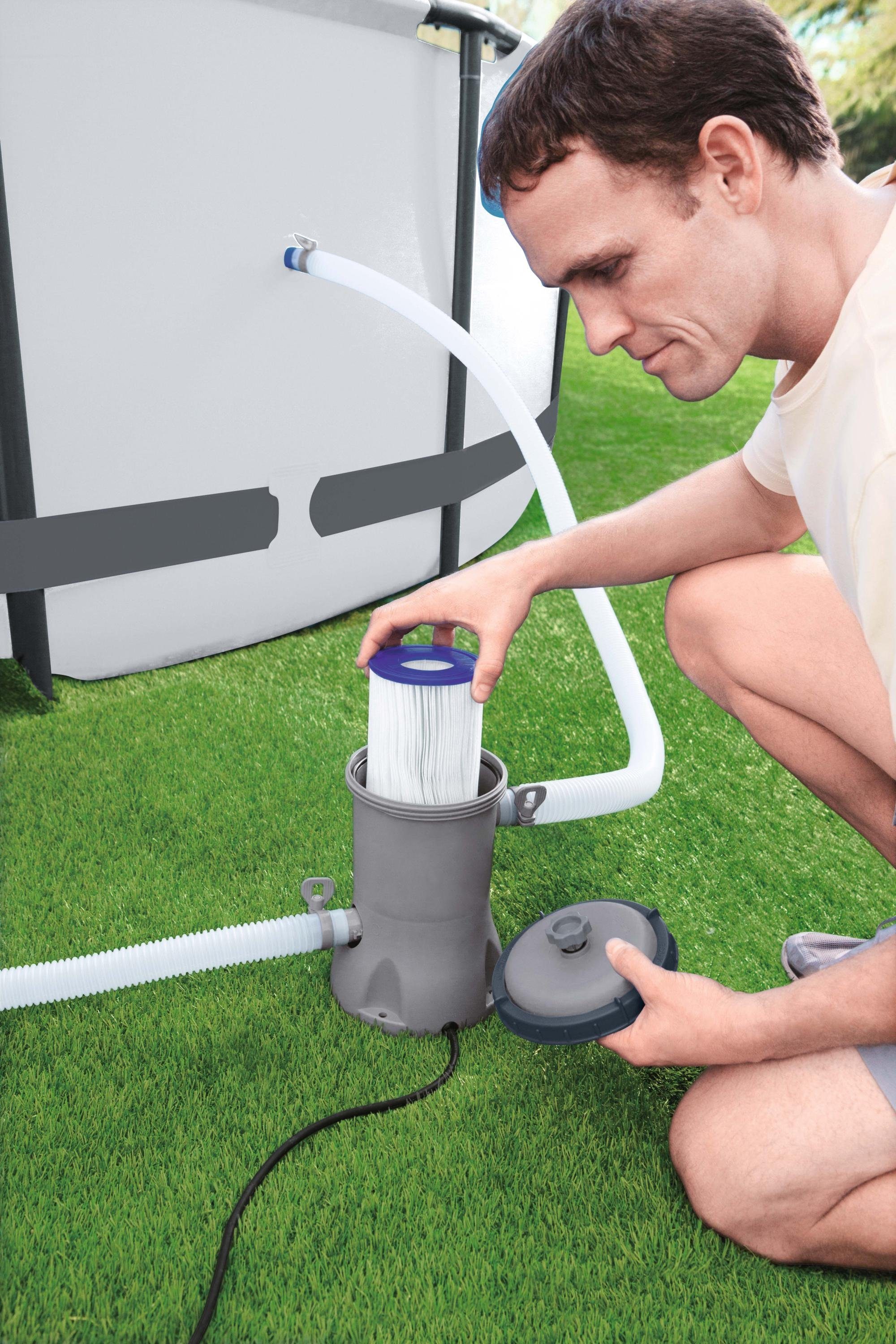 Bestway Pool-Filterpumpe Bestway Filterpumpe "Flowclear" 3028 günstig online kaufen