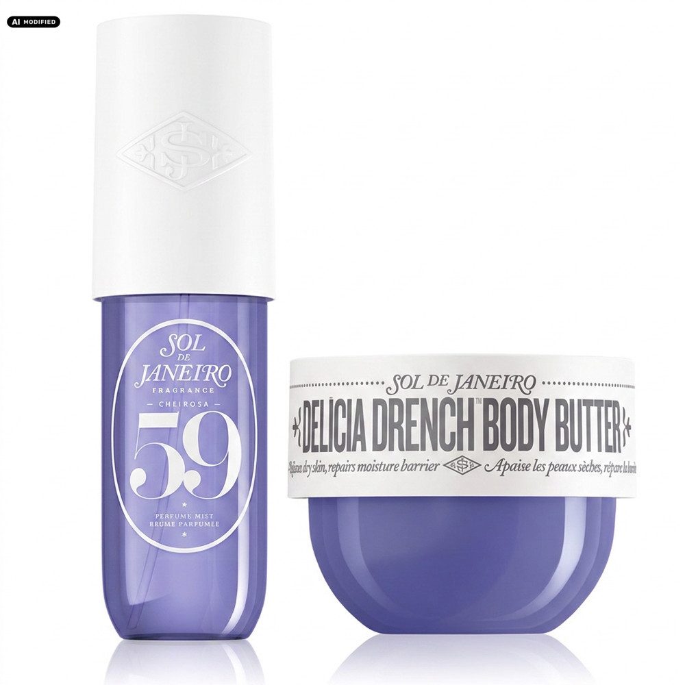 Sol de Janeiro Körperspray Sol de Janeiro Cheirosa 59 Mist und Delícia Drench Pflege Duo, Duftspray und Körperbutter für eine abgestimmte Pflegeroutine