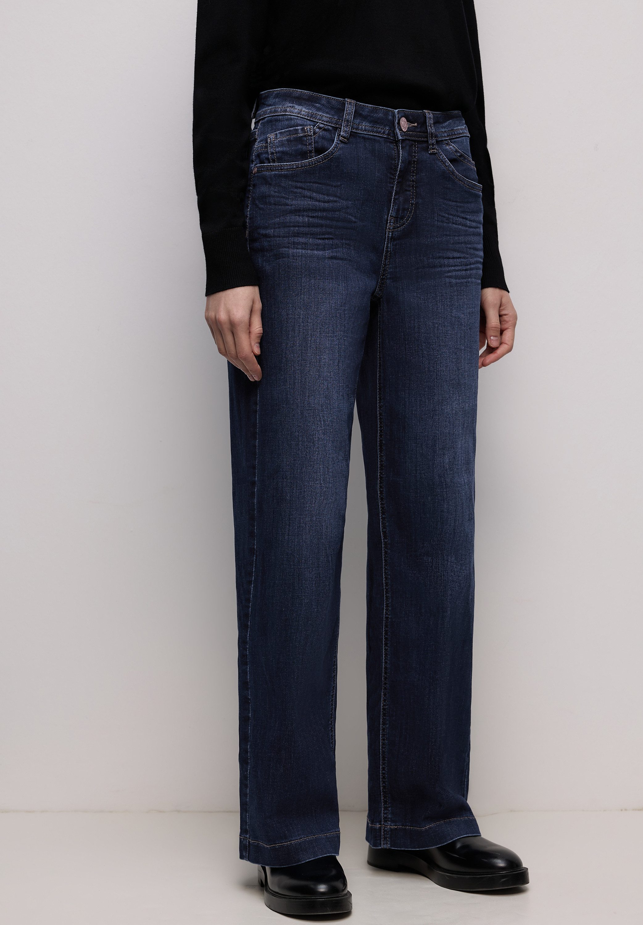 STREET ONE Loose-fit-Jeans 5-Pocket-Style günstig online kaufen