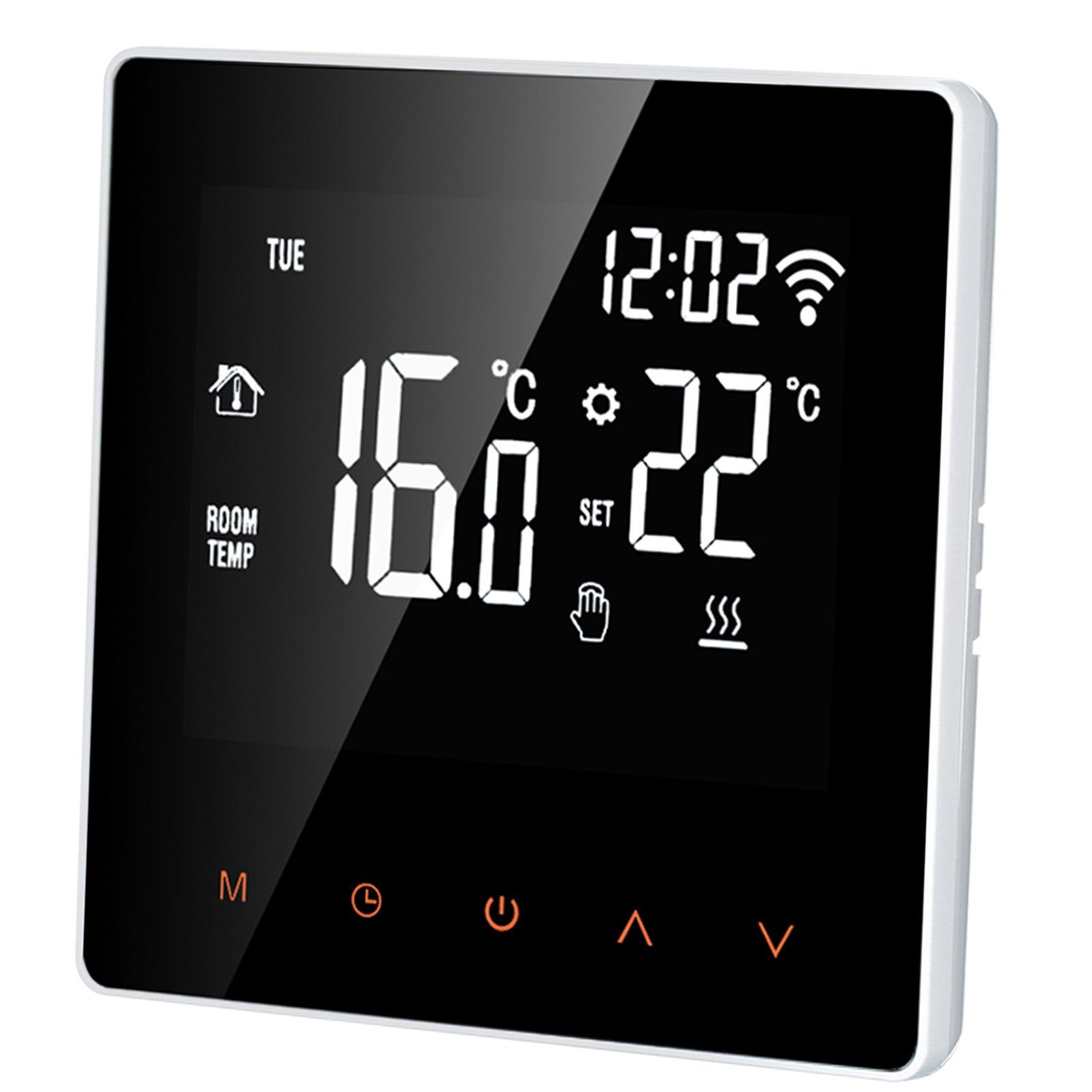 Daskoo Raumthermostat WiFi Smart Thermostat Digitaler Temperaturregler  APP-Steuerung LCD
