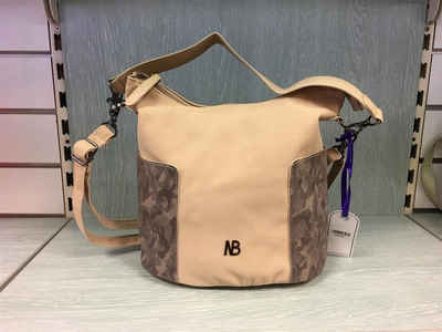 New Bags Umhängetasche »NewBags Handtasche beige«