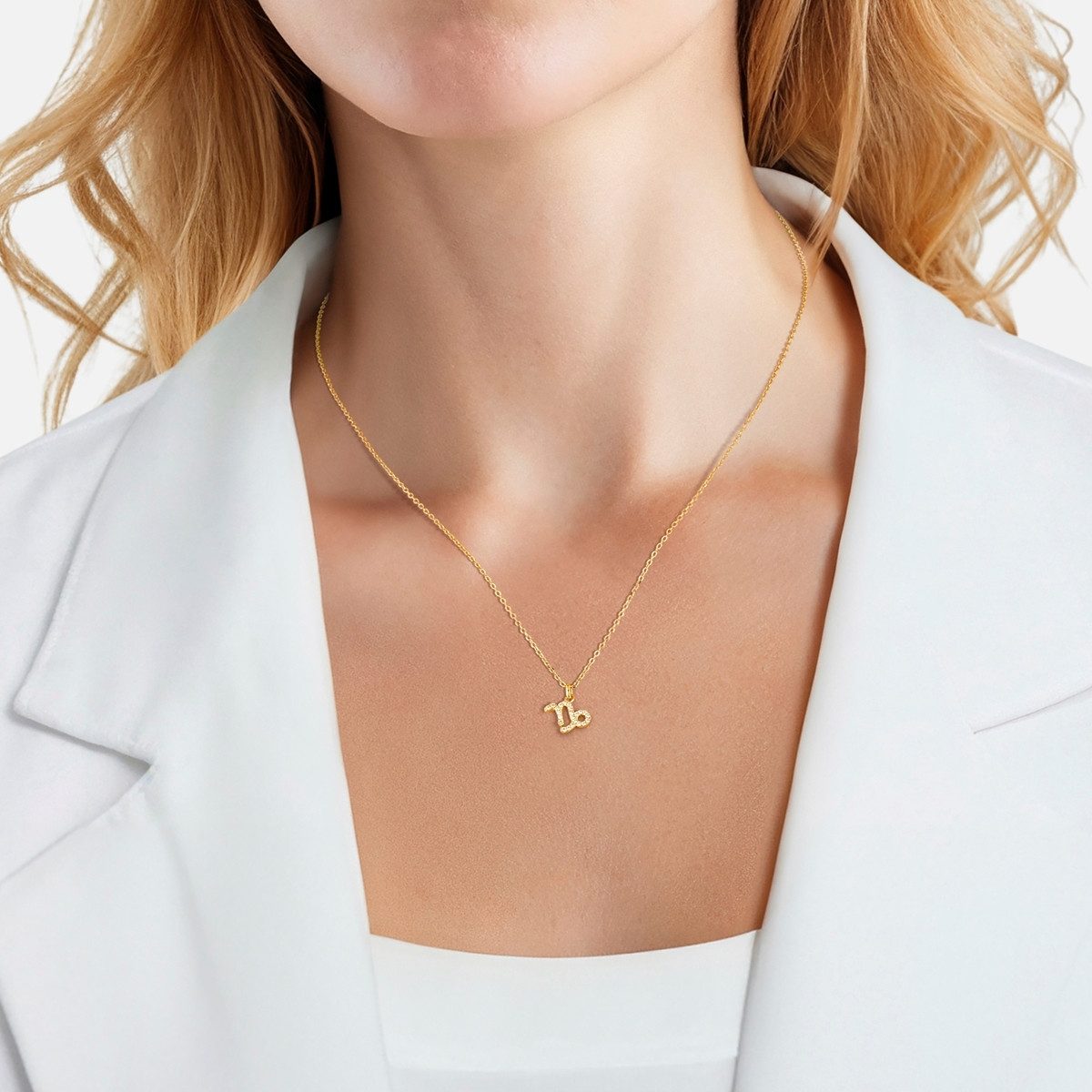 Glanzstücke München Silberkette Sternzeichen Steinbock gelbgold günstig online kaufen
