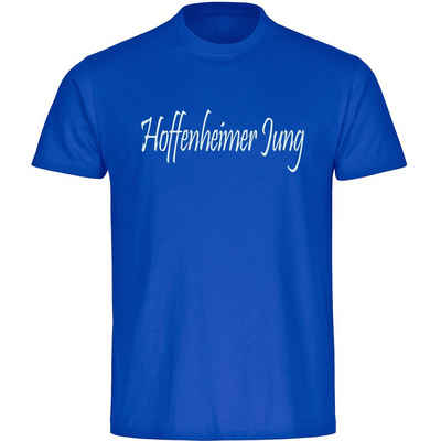 multifanshop T-Shirt Herren Hoffenheim - Hoffenheimer Jung - Männer