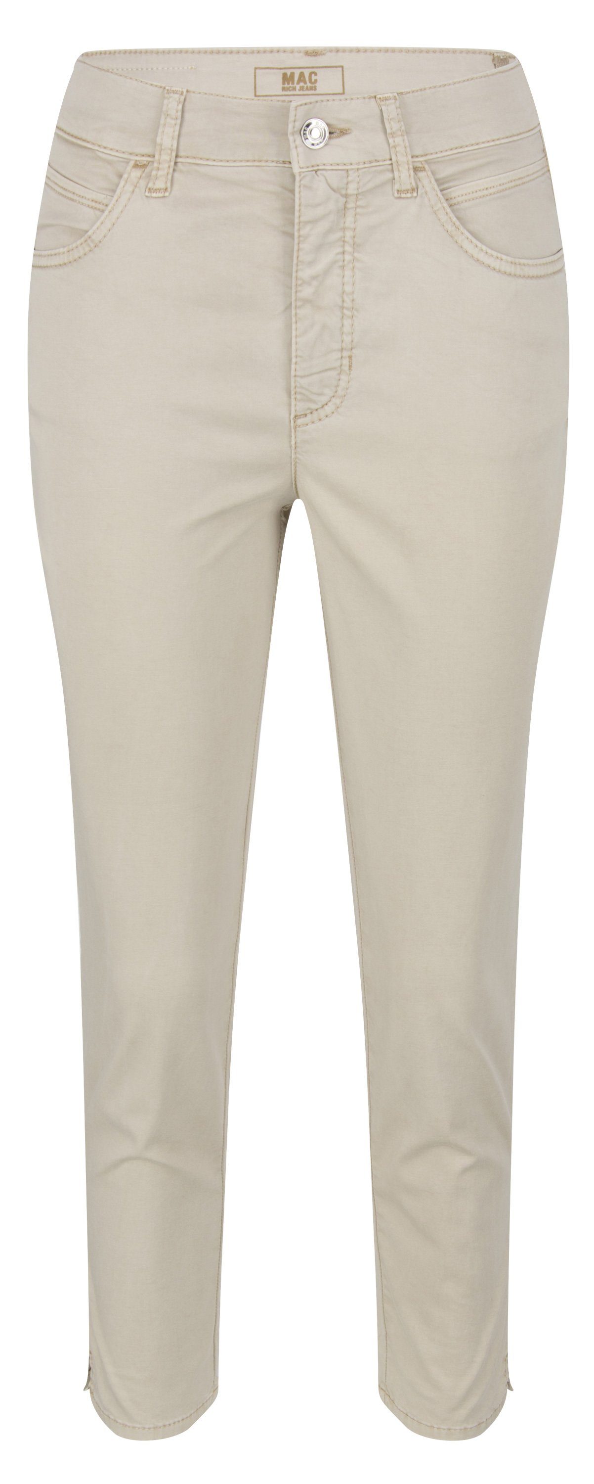 214R MAC Stretch-Jeans 5015-00-0430 smoothly MAC 7/8 beige MELANIE PPT