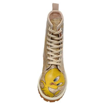 DOGO Tweety Moods Schnürboots Vegan