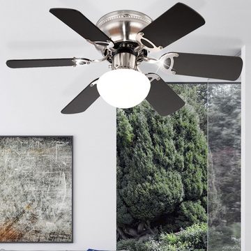 etc-shop Deckenventilator, Decken Lampe Ventilator Kühler Lüfter Leuchte Klima