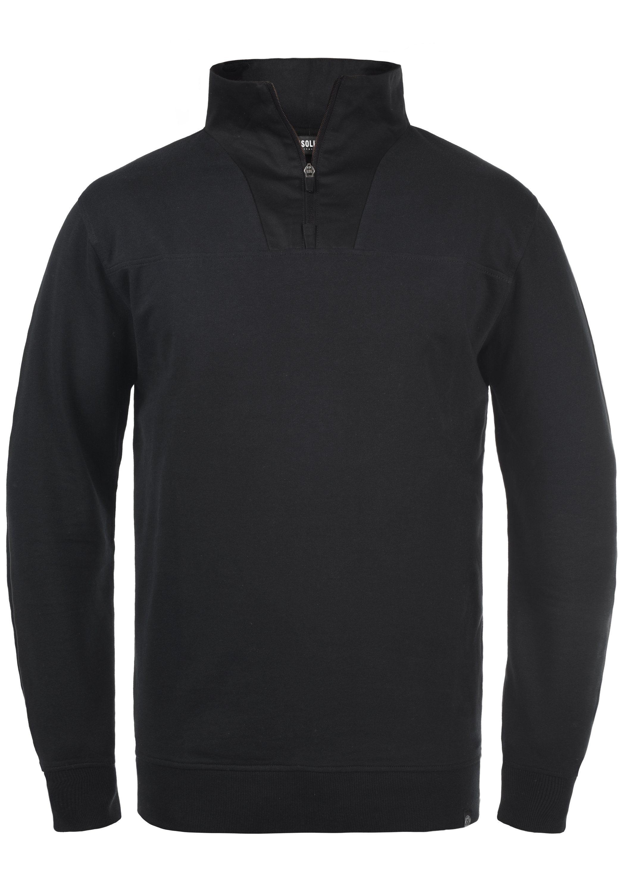 Sweatpulli Sweatshirt SDJorke Black !Solid (194007)