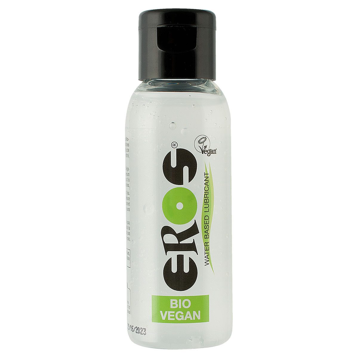 Eros Gleitgel Bio & Vegan Aqua, Flasche mit, 1-tlg., vegan-zertifiziertes wasserbasiertes Universal-Gleitgel