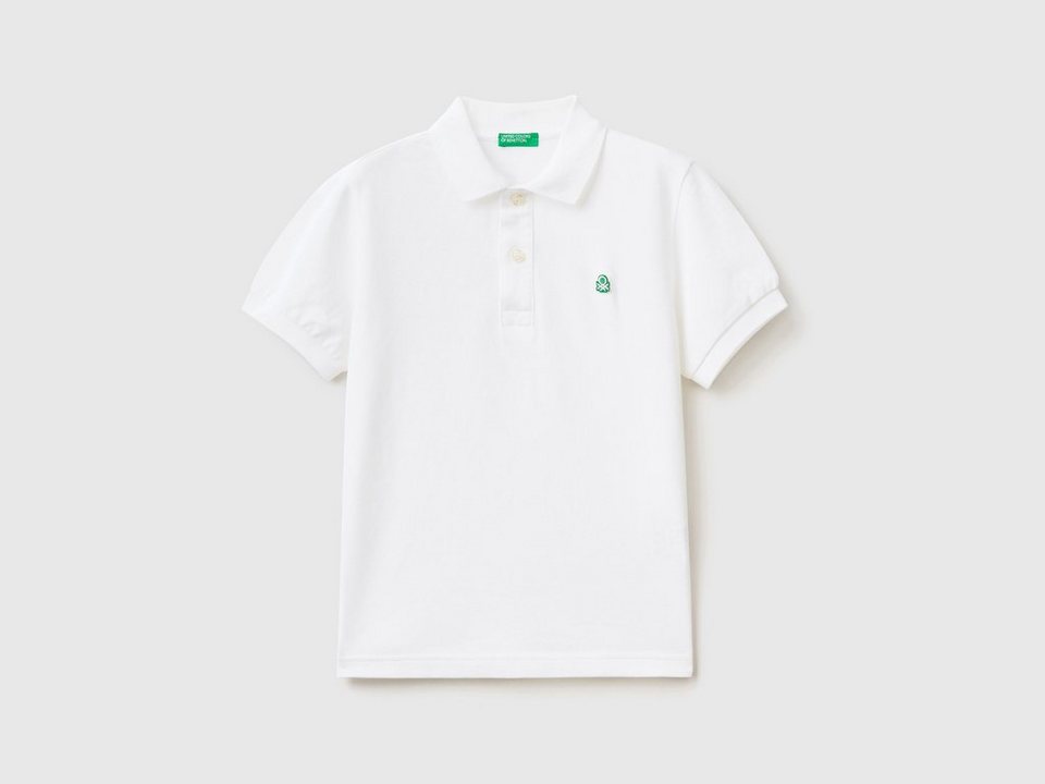 United Colors of Benetton Poloshirt mit Markenlabel