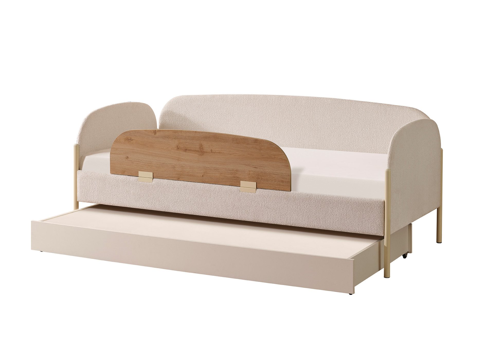 Möbel-Zeit Polsterbett LOUIS mit Bettkasten