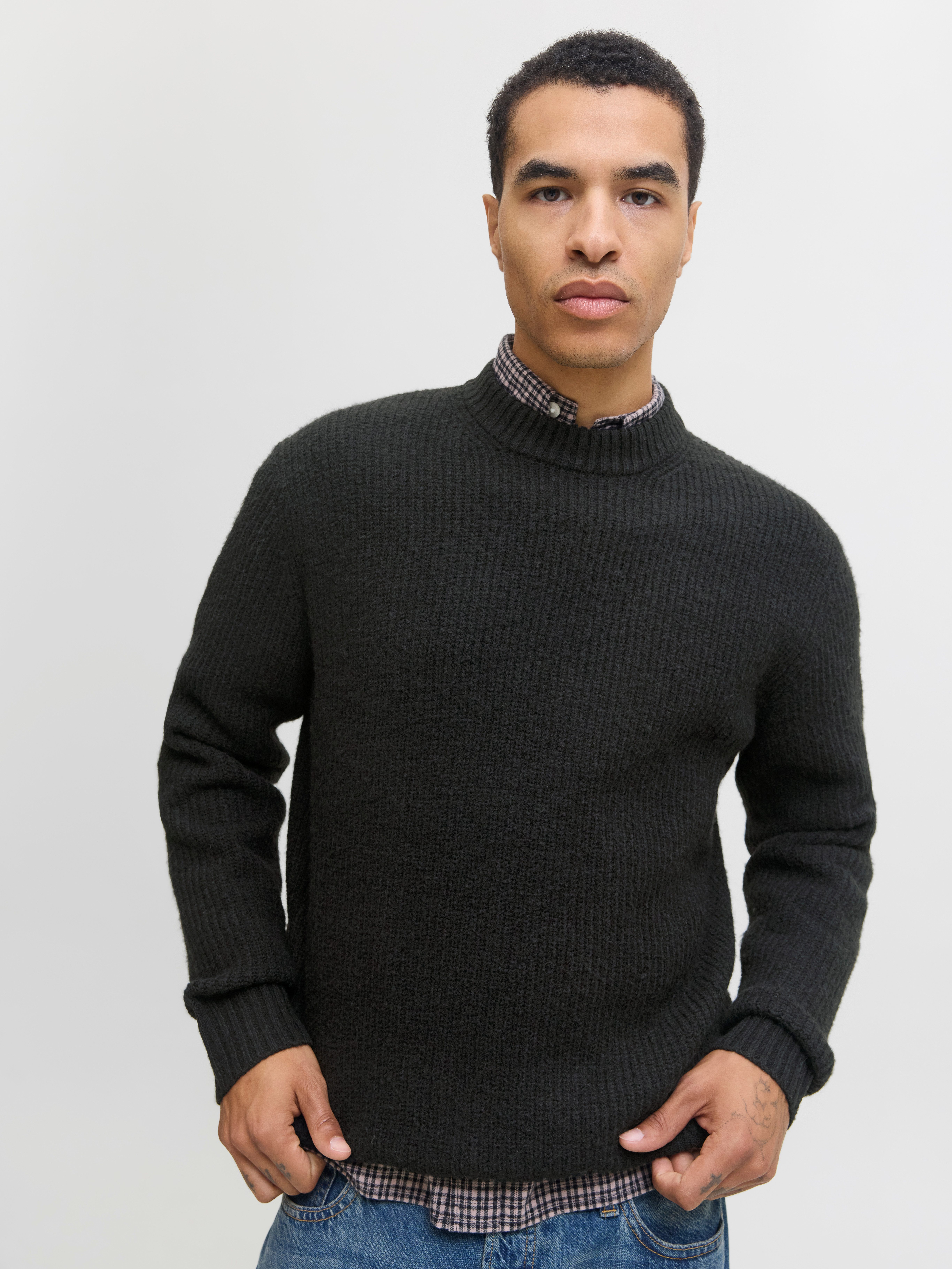Jack & Jones Strickpullover JORYORK OLLIE KNIT CREW NECK günstig online kaufen