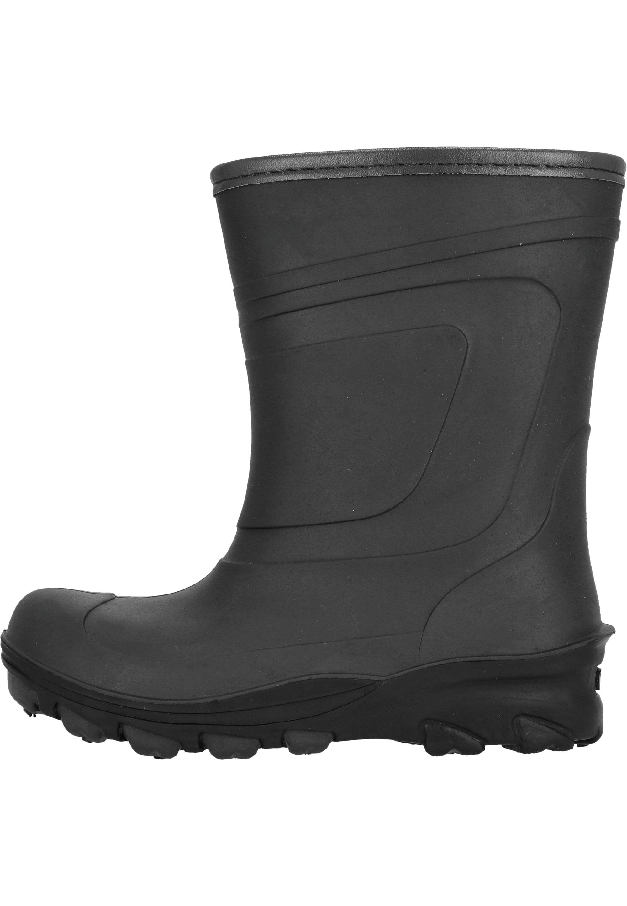 schwarz-schwarz mit Eigenschaft Gummistiefel wasserdichter ZIGZAG Fian