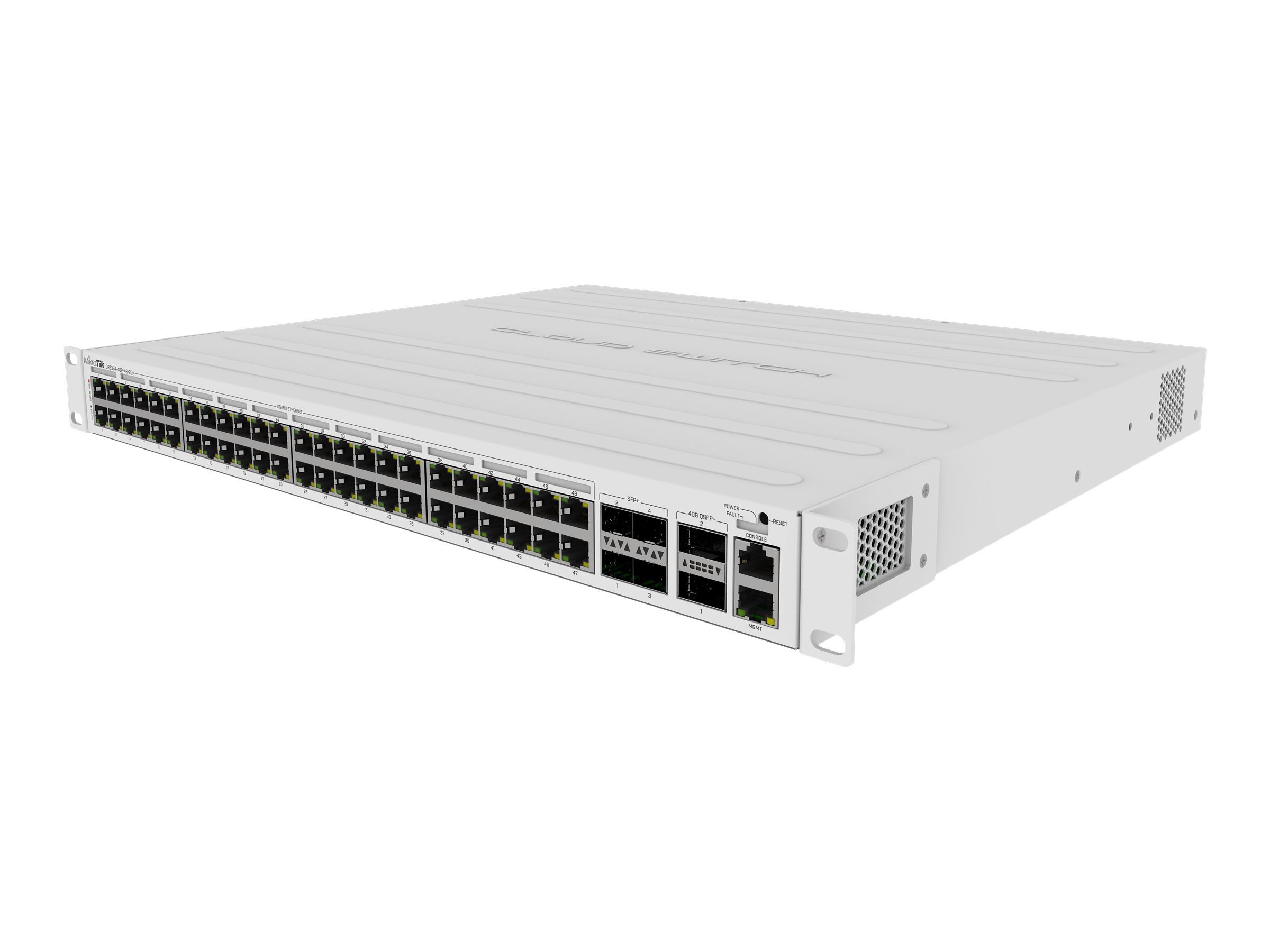 MIKROTIK CRS354-48P-4S+2Q+RM Cloud Router Switch, 48x 1Gbit PoE+ RJ... Netzwerk-Switch