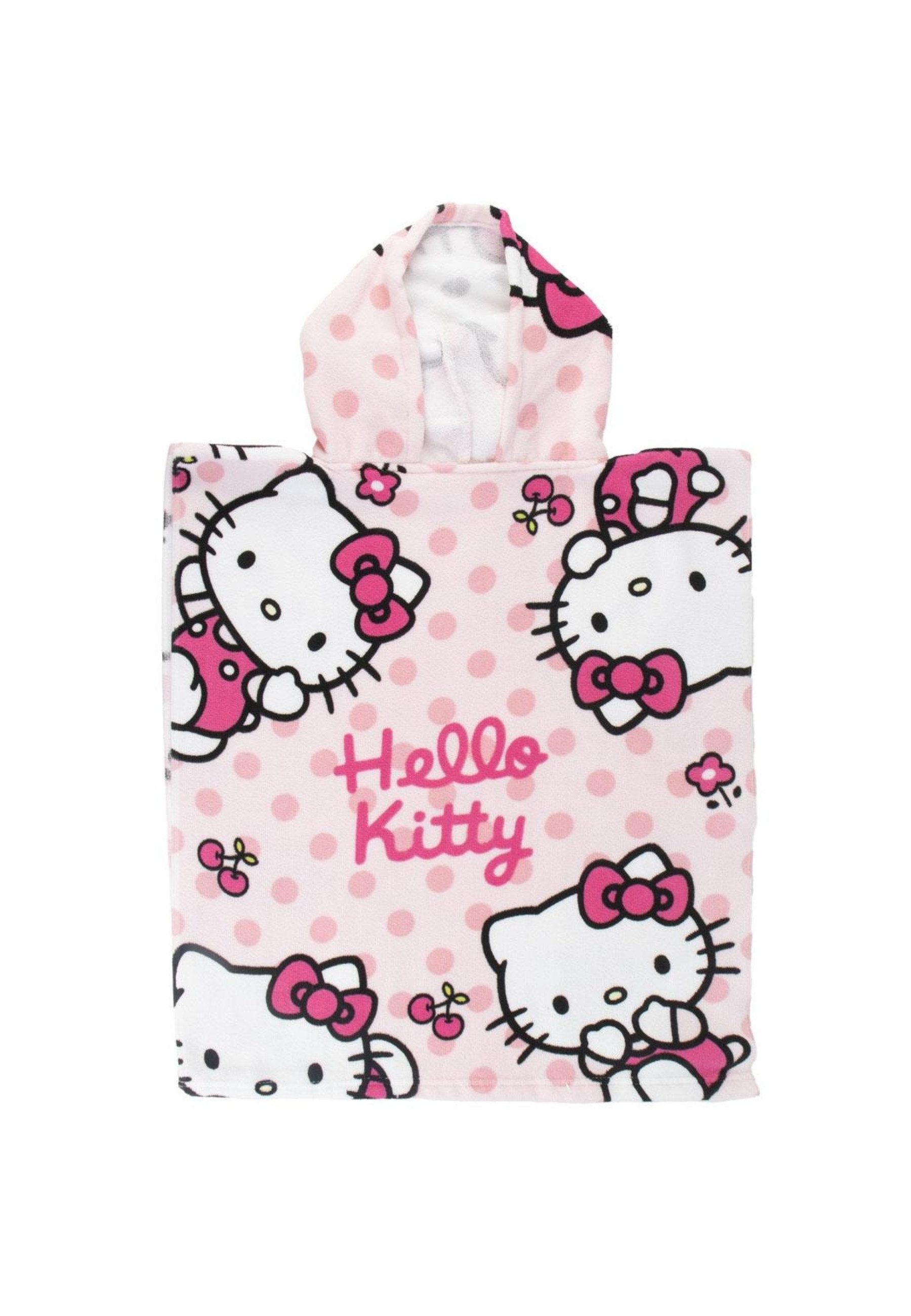 Disney Badeponcho Poncho Hello Kitty, 100% POLYESTER