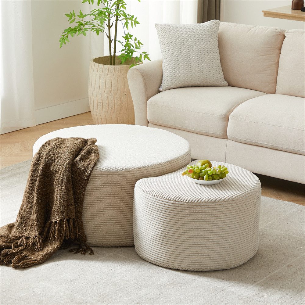 REDOM Couchtisch Kaffeetisch-Set (2-teiliges gepolstertes aus günstig online kaufen